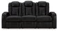 Caveman Den - Midnight - Power Reclining Sofa With Adj Headrest