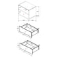 Winslow - 2-Drawer Nightstand - Smokey Walnut