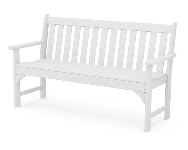Polywood Vineyard 60in Bench in White
