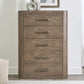 South Bend - 5 Drawer Chest - Brown