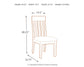 Ralene - Medium Brown - Dining UPH Side Chair (Set of 2)