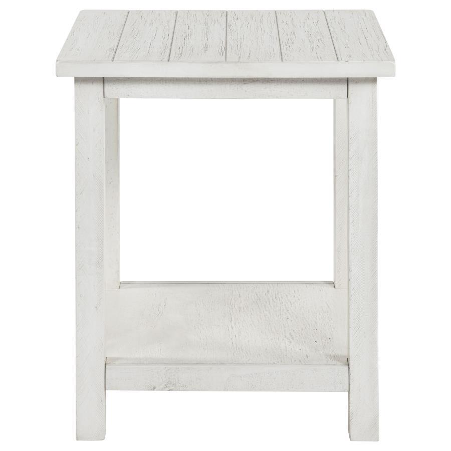 Payne - Wood End Table with Shelf