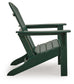 Sundown Shores - Green - Adirondack Chair