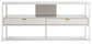 Deznee - White - Large TV Stand
