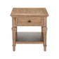 Haven Hills - End Table - Camel Beige