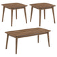 Radley - 3 Piece Rectangular Coffee Table Set - Natural Walnut