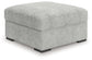 Cuddle Plush - Arctic - Oversized Accent Ottoman