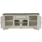 Magnolia Manor - EnteRTAinment TV Stand - Weathered Bisque