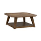 Carolina Park - Octagonal Cocktail Table - Brown