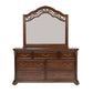 Messina Estates - Mirror - Dark Brown
