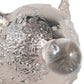 9" Aluminum Fish W/acrylic Ball, Silver
