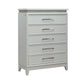 Reflections - 5 Drawer Chest With Lights - White
