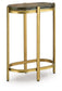 Porterville - Gold Finish - Accent Table