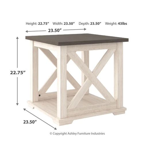 Dorrinson Square End Table