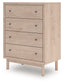 Arloster - Tan - Four Drawer Chest