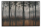Philyra - Black / Orange / Silver - Wall Art