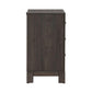 Modern Edge - Nightstand With Charging Station - Brown