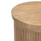 Haven Hills - Round Chairside Table - Camel Beige