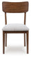 Tameride - Brown - Dining Upholstered Side Chair (Set of 2)
