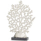 Coastal Silver Aluminum Metal Sculpture: 12"W, 16"H