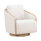 Nora - Upholstered Swivel Accent Chair