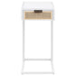 Amherst - 1-Drawer Radio Weave Cane Metal Side Table