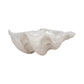 Decorative Bowl - Ivory Resin Coastal Pearlized Shell, 9 in.