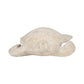 Decorative Figurine - Ivory Resin Solid Sea Turtle. 10 in.