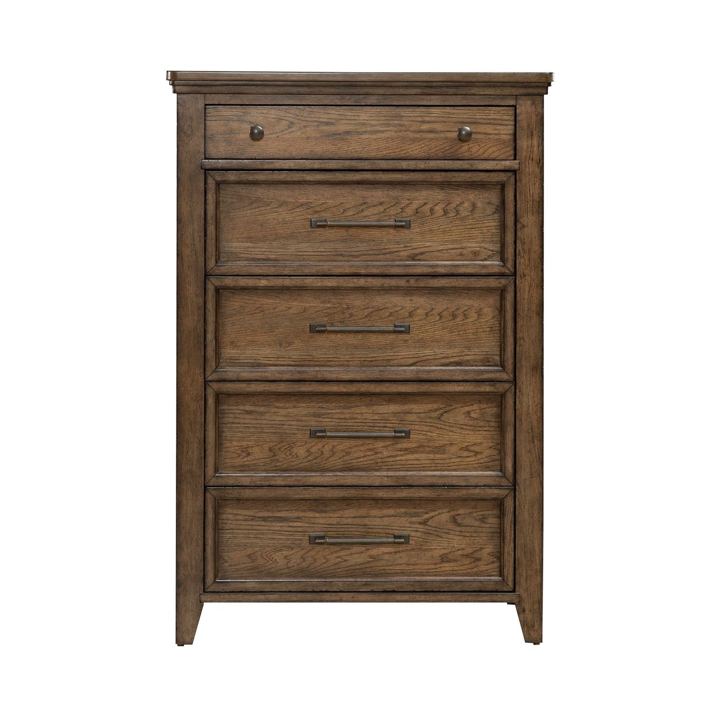 Carolina Park - 5 Drawer Chest - Brown