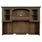 Hartshill - 2-Door Hutch With Shelves - Burnished Oak