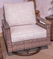 Monterey Point - Dark Brown - Swivel Lounge Chair (Set of 2)