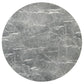 Franklin - 59" Round Dining Table - Gray And Dark Oak