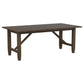 Matisse - Rectangular Wood Dining Table - Dark Brown