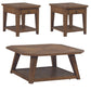Carolina Park - 3 Piece Set - Brown