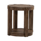 Broadmore - Round Chairside Table - Brown