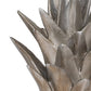 Sculpture - Ivory/Green Resin Seashell Pineapple, 13 in.