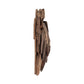 Driftwood Coastal Turtle Wall Figurine - Brown, 12 in.