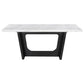 Sherry - Rectangular Marble Top Dining Table Set
