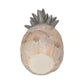 Sculpture - Ivory/Green Resin Seashell Pineapple, 13 in.