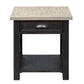 Heatherbrook - 3 Piece Table Set (1 Lift Top Cocktail 2 End Tables) - Black