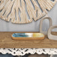 Coastal Brown Mango Wood Tray: Brown