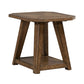 Carolina Park - Octagonal End Table - Brown