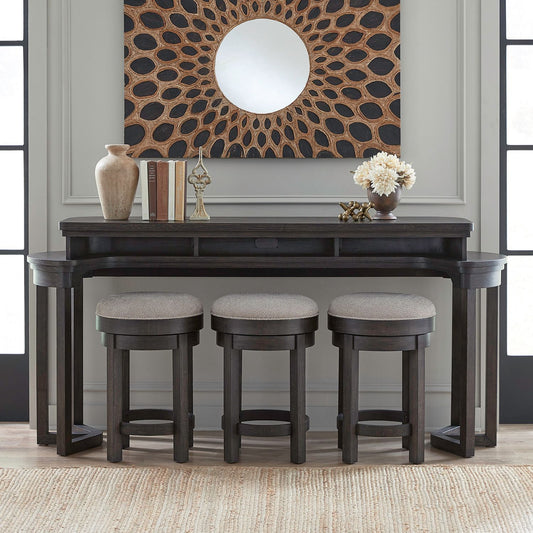 Weston - 4 Piece Bar Set - Brown