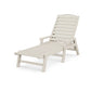 Polywood Nautical Chaise with Arms in Sand