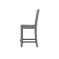 Polywood Chippendale Counter Side Chair in Natural