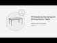 Whitesburg - Brown / Cottage White - Rectangular Dining Room Table