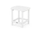Polywood South Beach 18" Side Table in White