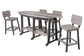 Beaver Dam CUSTOM 8' Surf Aira Table Wood Grain Color