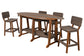 Beaver Dam 8' Surf-Aira Table w/ 6 Saddle Stool with Back