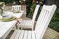 Polywood Vineyard Dining Side Chair in White